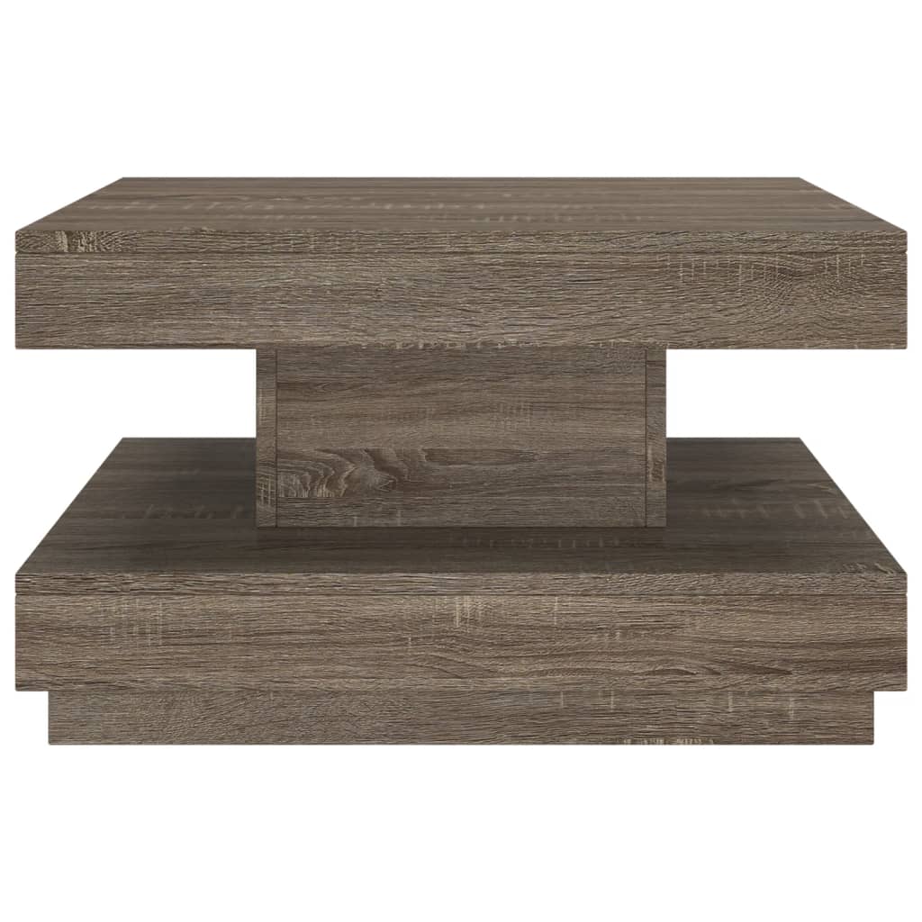 Salontafel 60x60x35 cm MDF grijs is nu te koop bij PeponiXL, paradijselijk wonen!