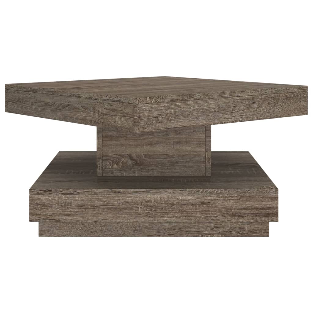 Salontafel 60x60x35 cm MDF grijs is nu te koop bij PeponiXL, paradijselijk wonen!
