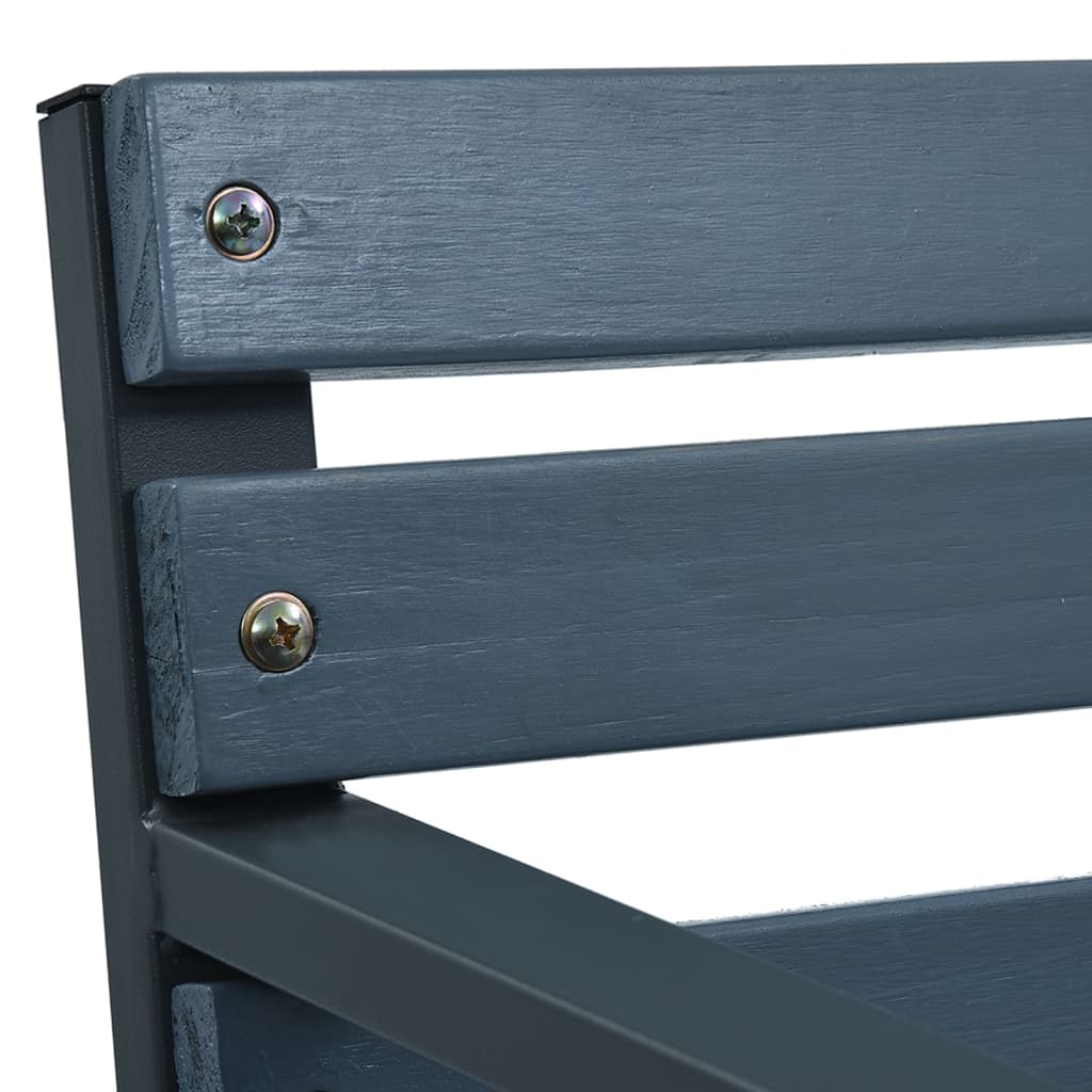 Tuinstoelen 2 st hout grijs is nu te koop bij PeponiXL, paradijselijk wonen!