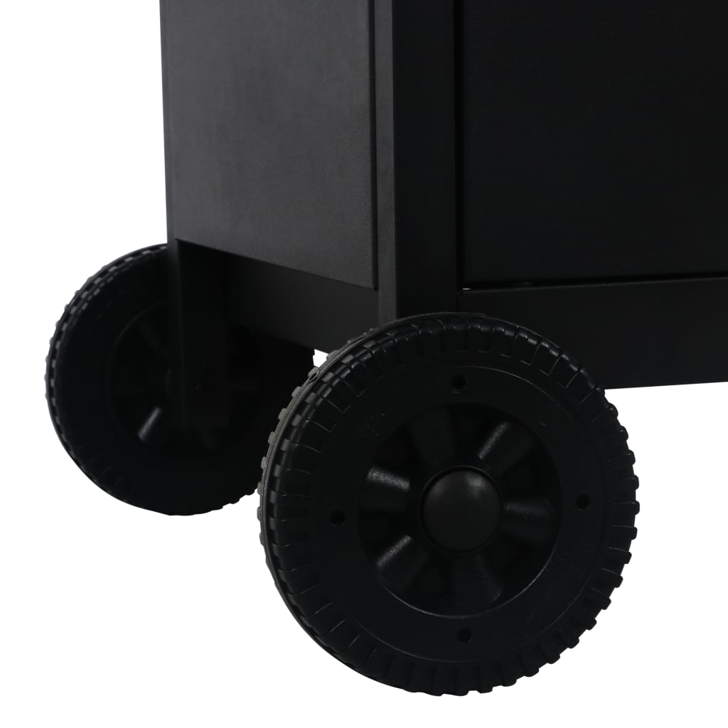 Gas-/houtskoolbarbecue met 3 branders is nu te koop bij PeponiXL, paradijselijk wonen!