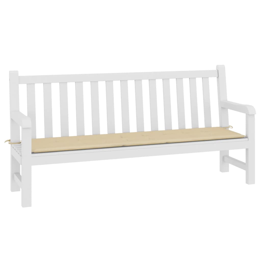 Tuinbankkussen 150x50x4 cm oxford stof beige is nu te koop bij PeponiXL, paradijselijk wonen!