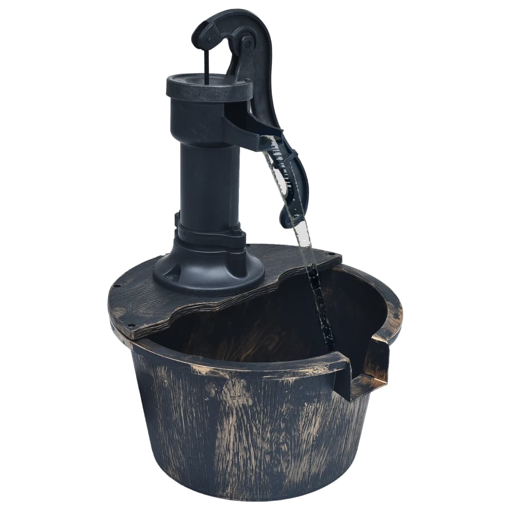 Tuinfontein vat met pomp is nu te koop bij PeponiXL, paradijselijk wonen!
