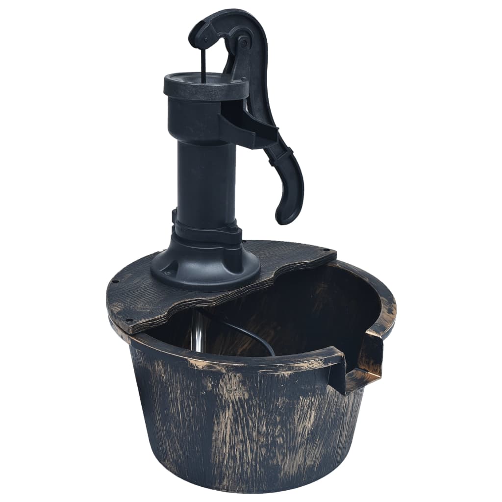 Tuinfontein vat met pomp is nu te koop bij PeponiXL, paradijselijk wonen!