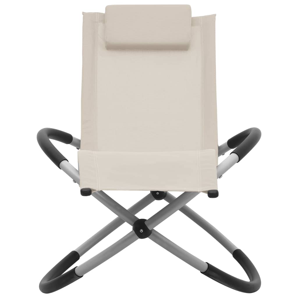 Kinderligbed staal crèmekleurig is nu te koop bij PeponiXL, paradijselijk wonen!