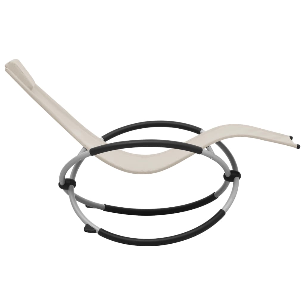 Kinderligbed staal crèmekleurig is nu te koop bij PeponiXL, paradijselijk wonen!