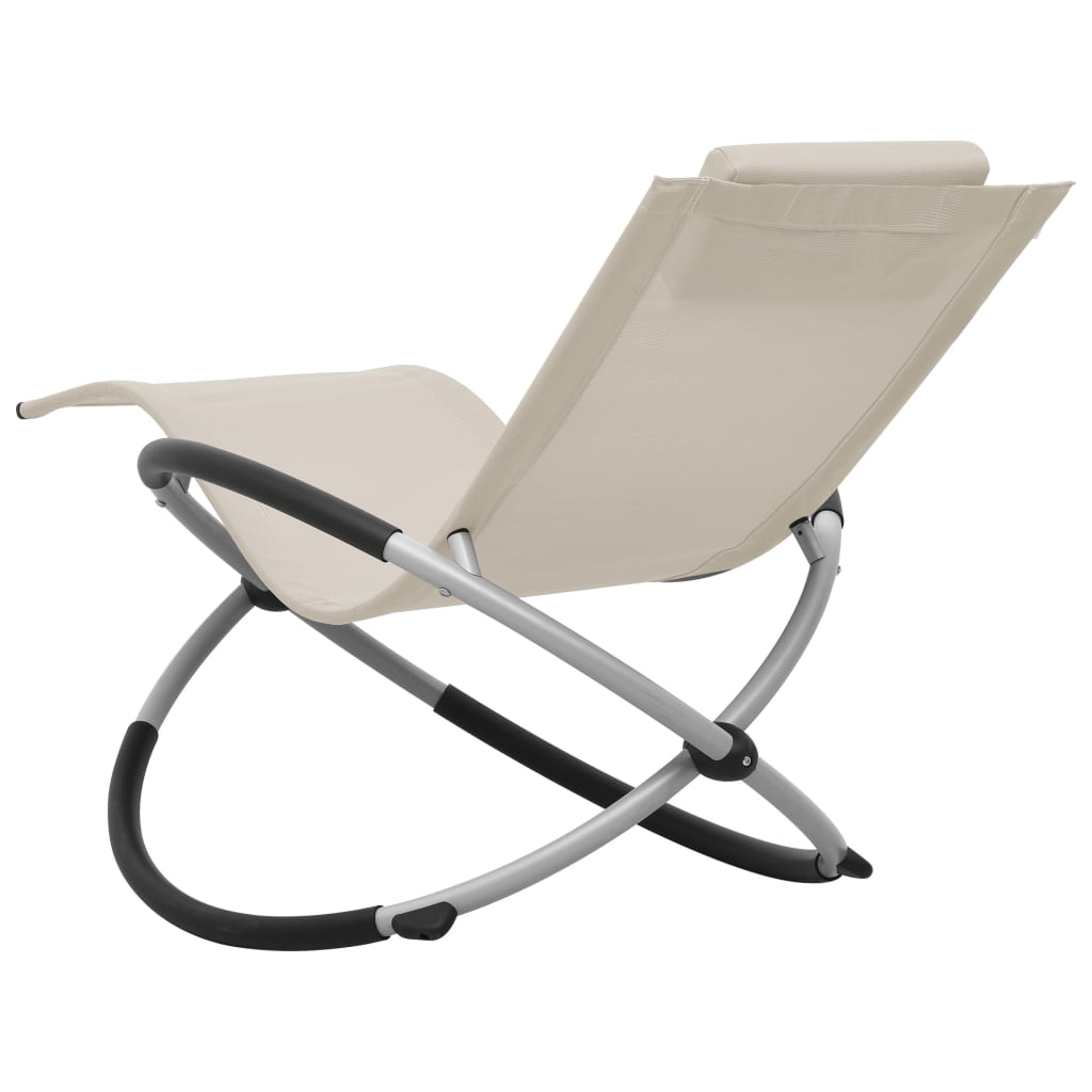 Kinderligbed staal crèmekleurig is nu te koop bij PeponiXL, paradijselijk wonen!