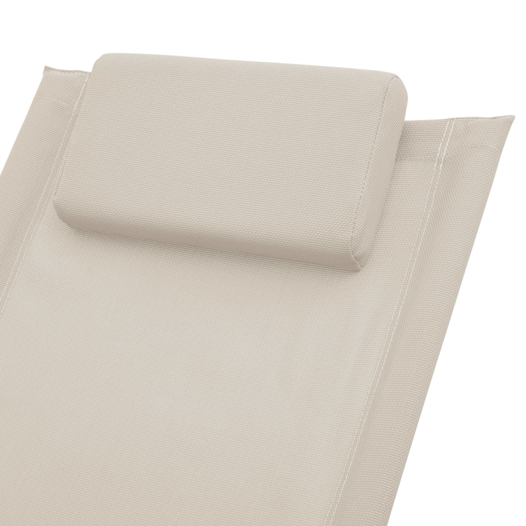 Kinderligbed staal crèmekleurig is nu te koop bij PeponiXL, paradijselijk wonen!