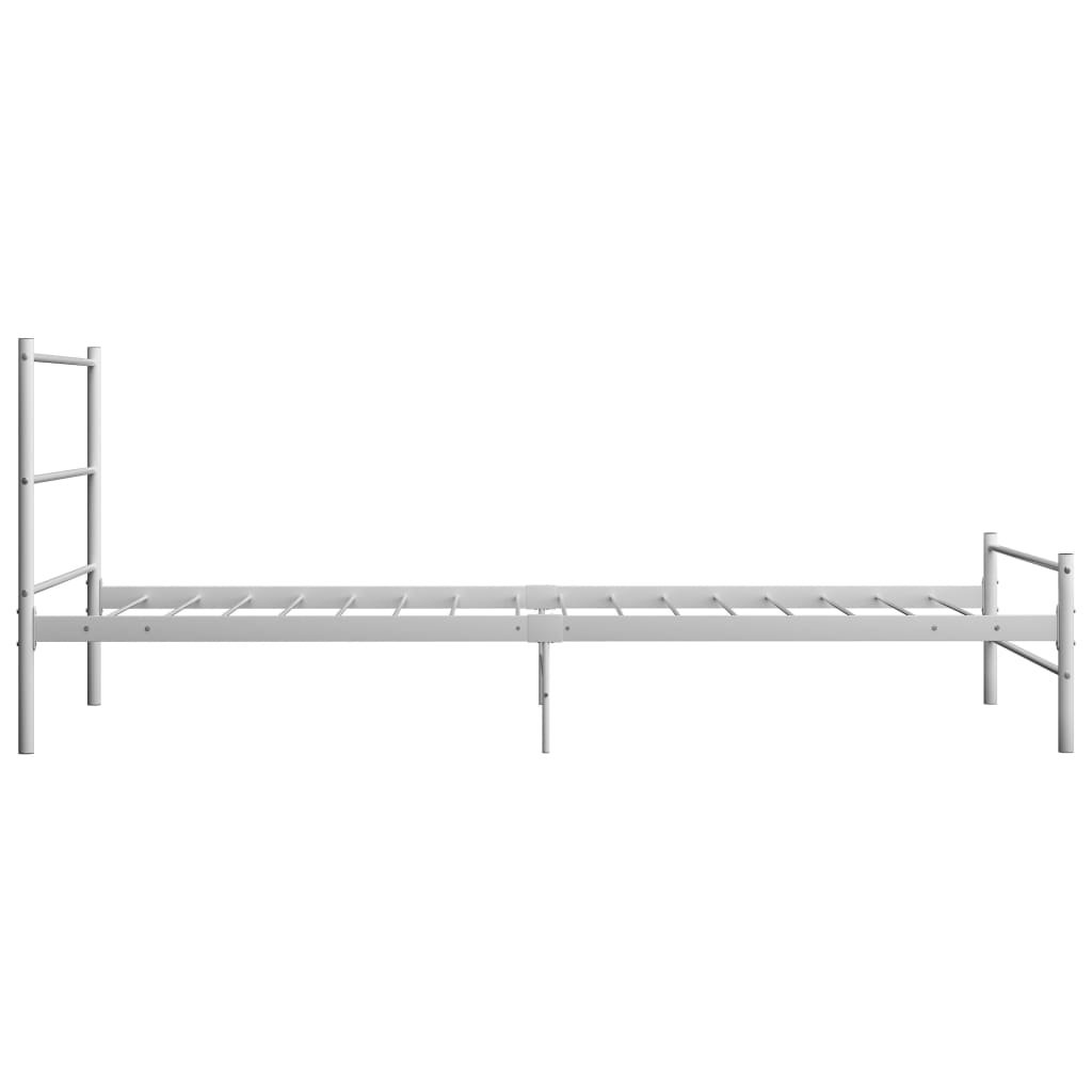 Bedframe metaal wit 90x200 cm is nu te koop bij PeponiXL, paradijselijk wonen!