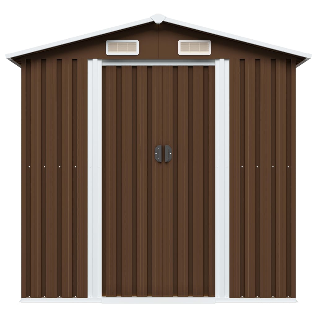 Tuinberging 204x132x186 cm staal bruin is nu te koop bij PeponiXL, paradijselijk wonen!