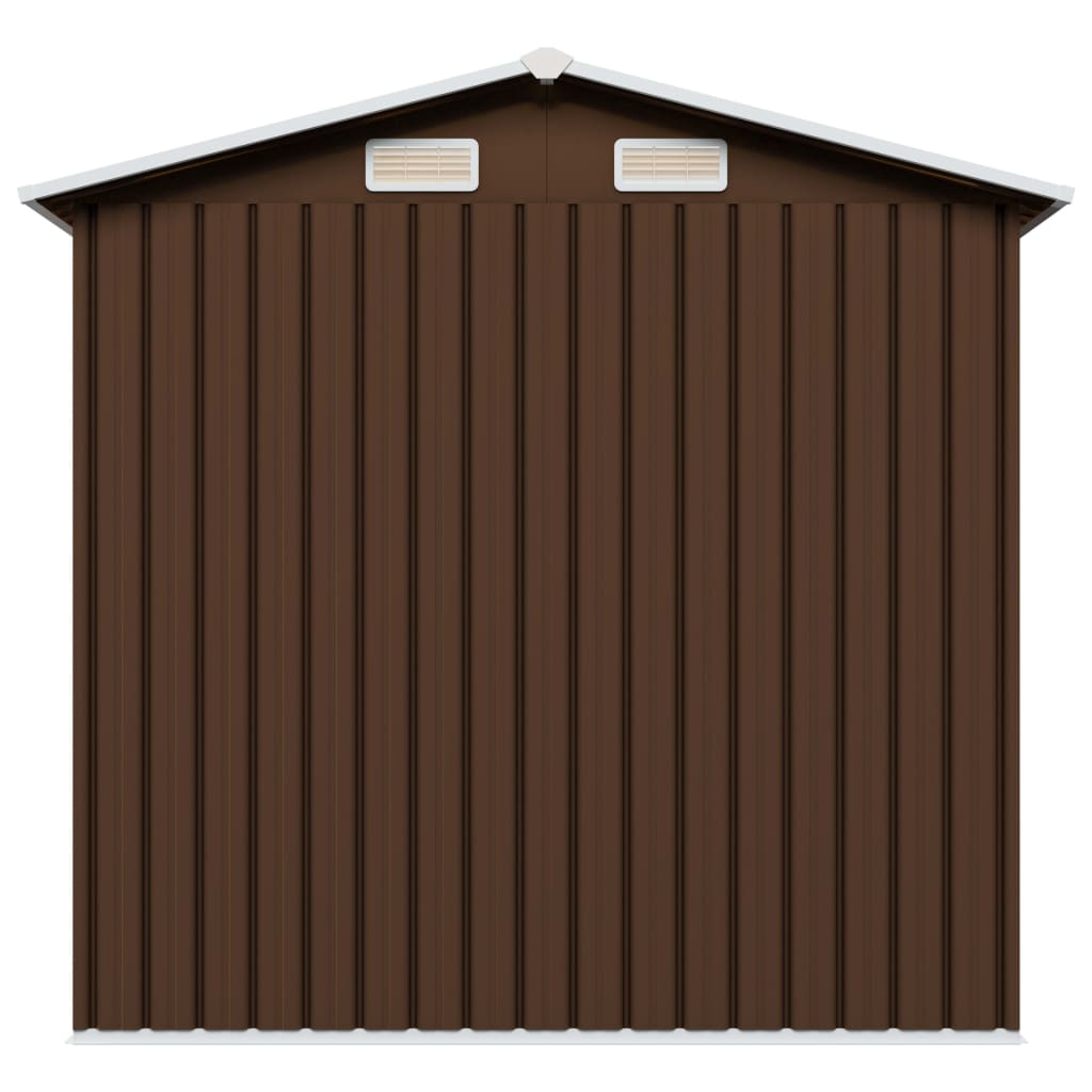 Tuinberging 204x132x186 cm staal bruin is nu te koop bij PeponiXL, paradijselijk wonen!