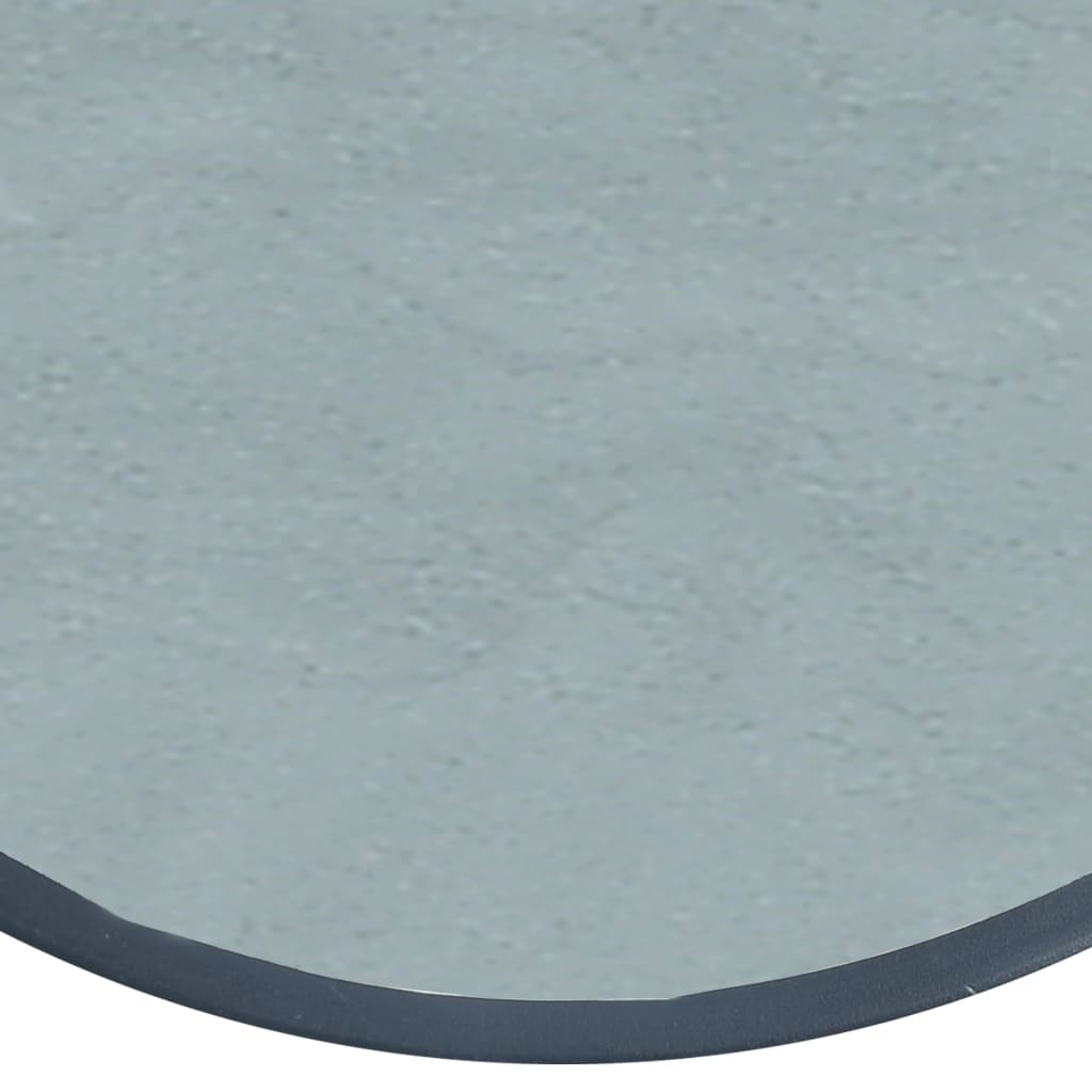 Bistrotafel 40x46 cm staal en glas zwart is nu te koop bij PeponiXL, paradijselijk wonen!