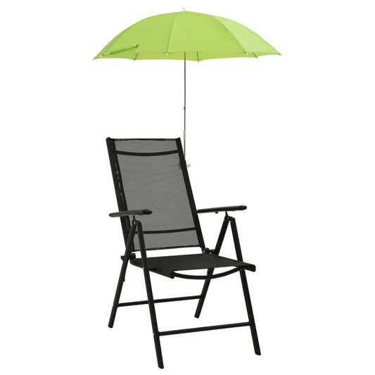 Campingstoelparasols 2 st 105 cm groen is nu te koop bij PeponiXL, paradijselijk wonen!