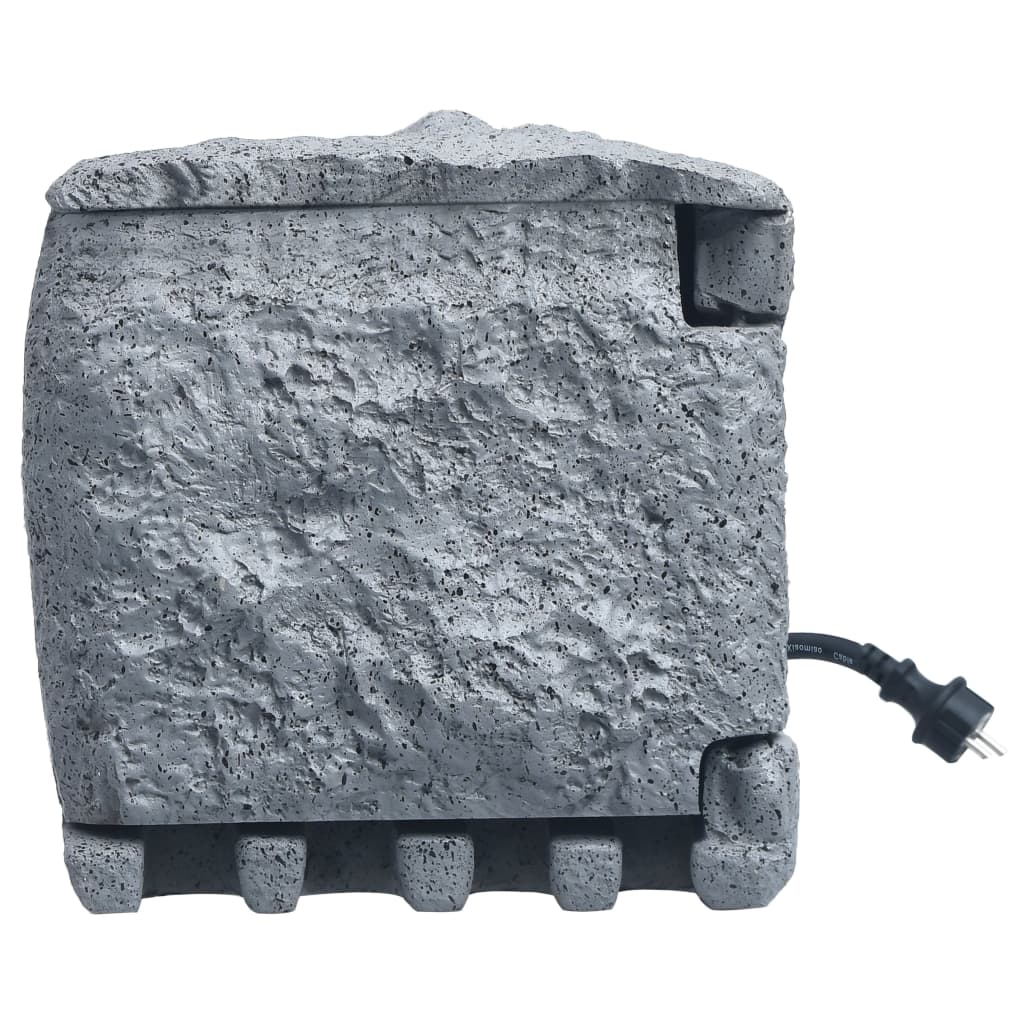 Tuinstopcontact 4 ingangen waterbestendig polyresin grijs is nu te koop bij PeponiXL, paradijselijk wonen!