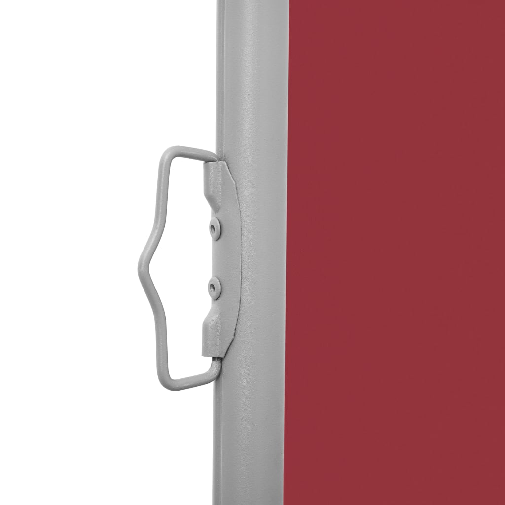 Windscherm uittrekbaar 170x600 cm rood is nu te koop bij PeponiXL, paradijselijk wonen!
