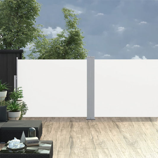 Windscherm uittrekbaar 140x1000 cm crème is nu te koop bij PeponiXL, paradijselijk wonen!