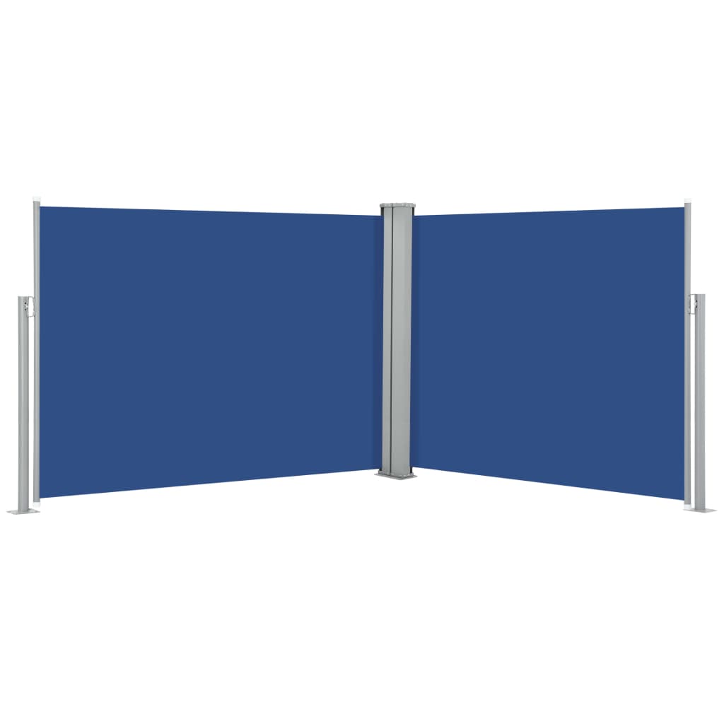 Windscherm uittrekbaar 140x1000 cm blauw is nu te koop bij PeponiXL, paradijselijk wonen!