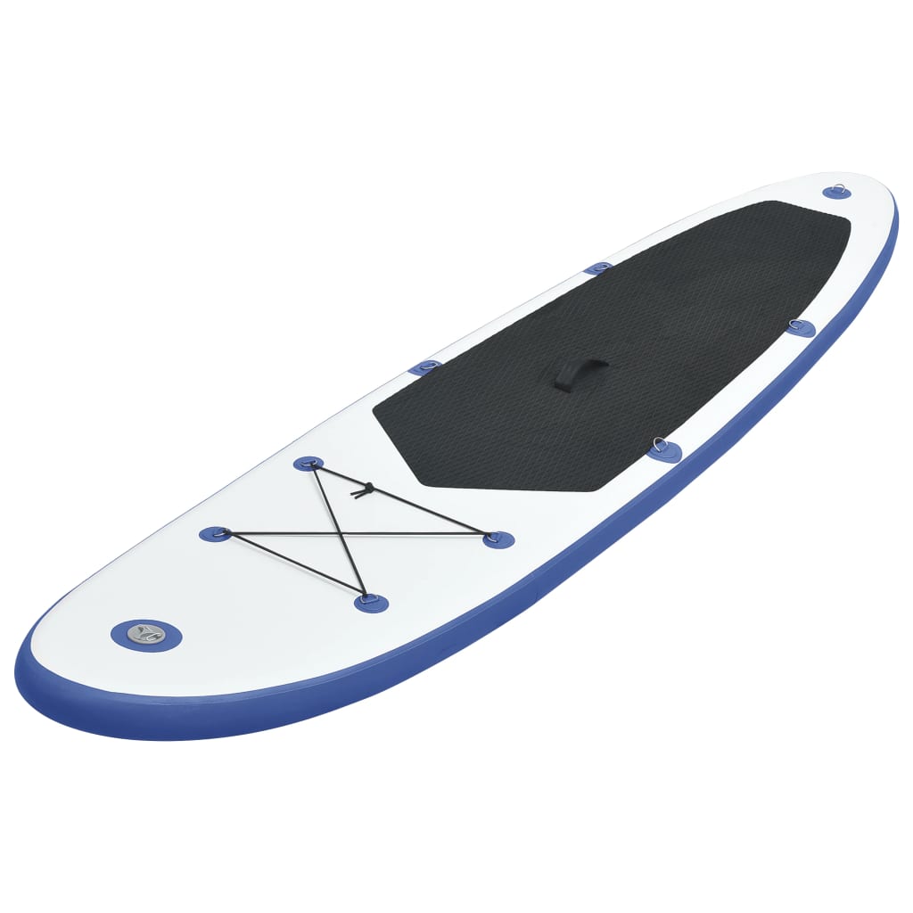 Stand Up Paddleboardset opblaasbaar blauw en wit is nu te koop bij PeponiXL, paradijselijk wonen!