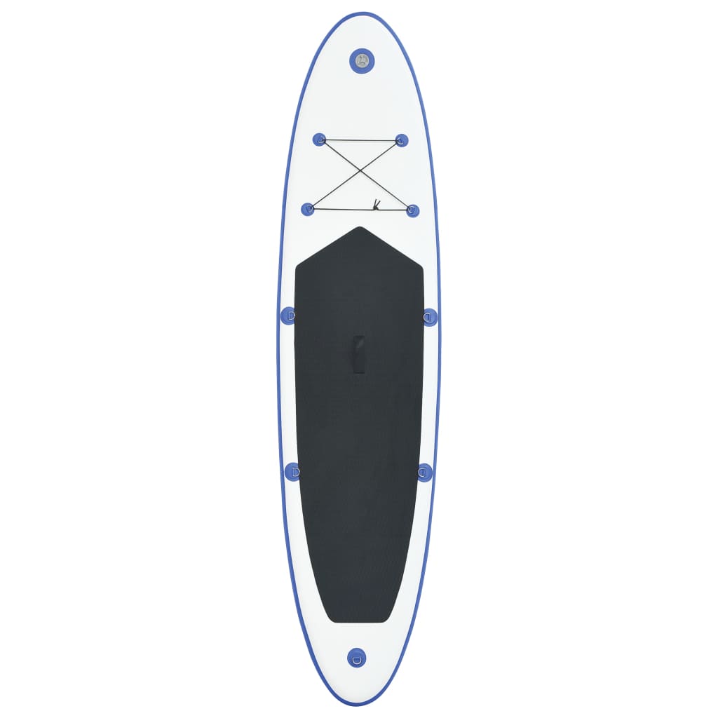 Stand Up Paddleboardset opblaasbaar blauw en wit is nu te koop bij PeponiXL, paradijselijk wonen!