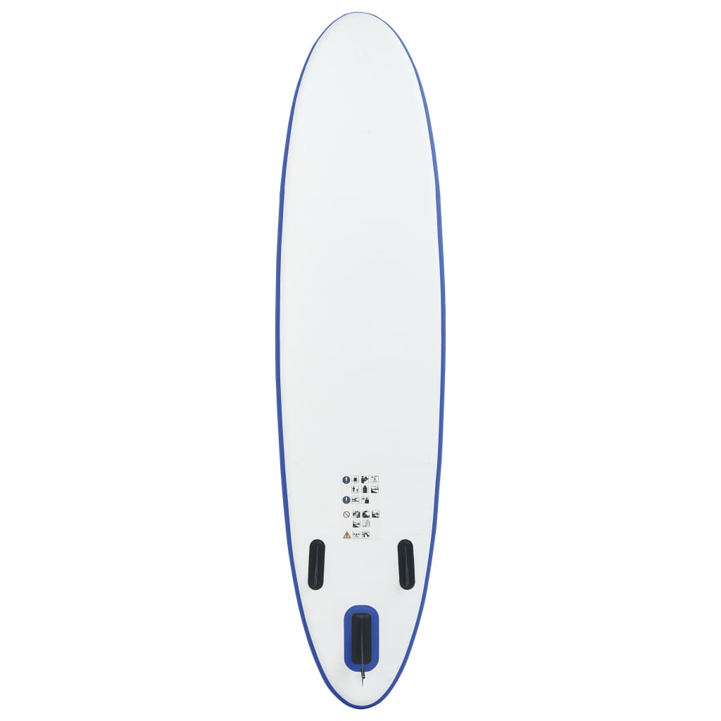 Stand Up Paddleboardset opblaasbaar blauw en wit is nu te koop bij PeponiXL, paradijselijk wonen!