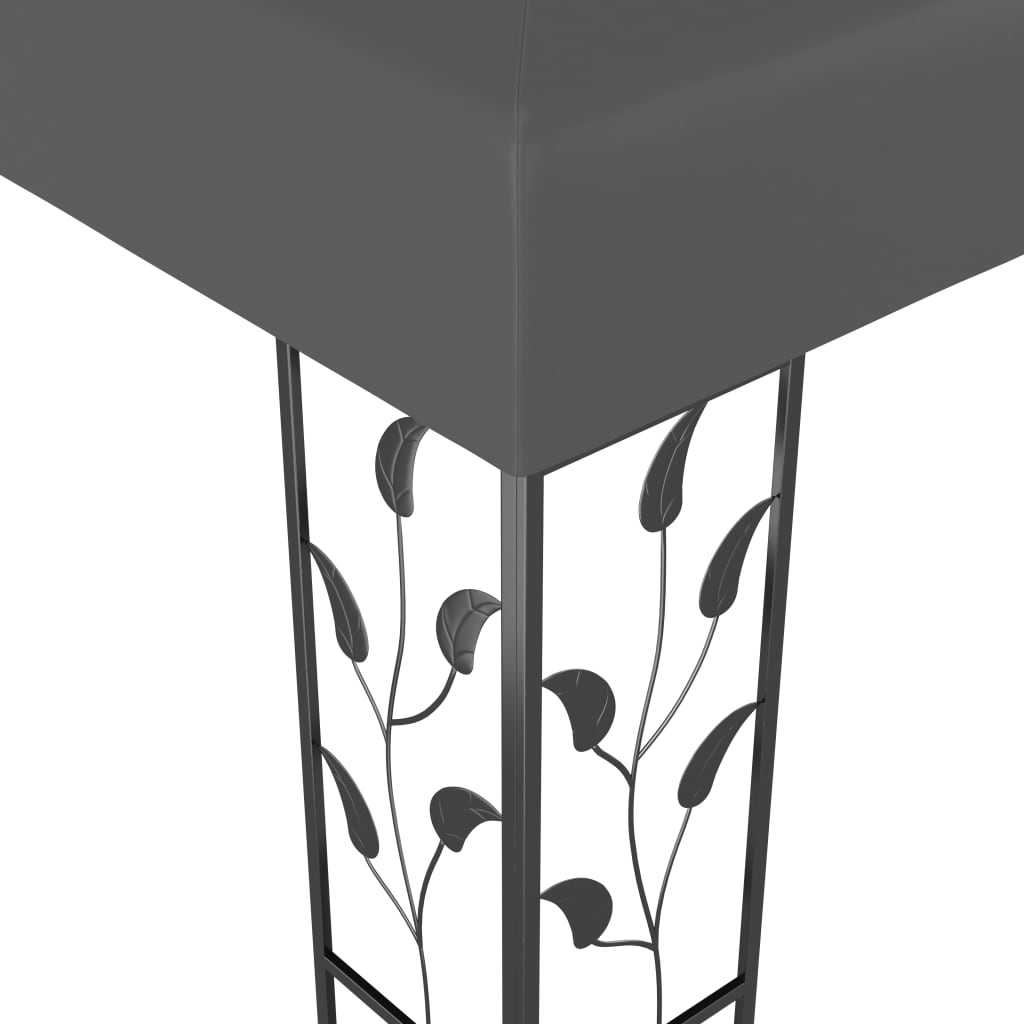 Prieel 3x3 m antraciet is nu te koop bij PeponiXL, paradijselijk wonen!