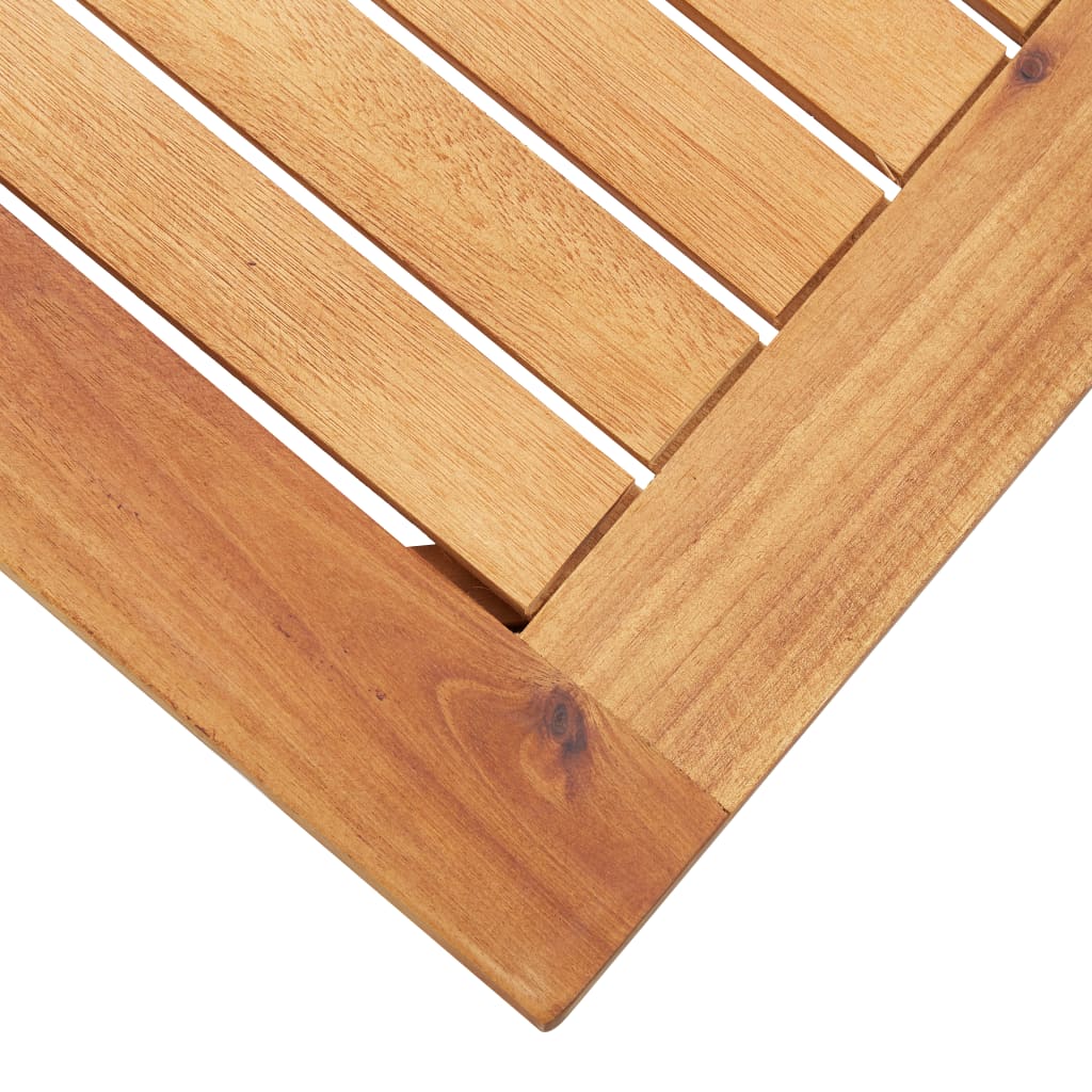 Tuintafel 60x60x36 cm massief acaciahout is nu te koop bij PeponiXL, paradijselijk wonen!