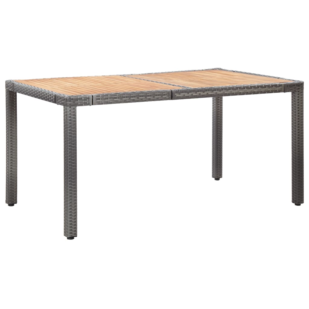 7-delige Tuinset met kussens poly rattan grijs is nu te koop bij PeponiXL, paradijselijk wonen!