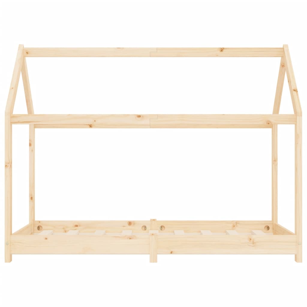 Kinderbedframe massief grenenhout 80x160 cm is nu te koop bij PeponiXL, paradijselijk wonen!