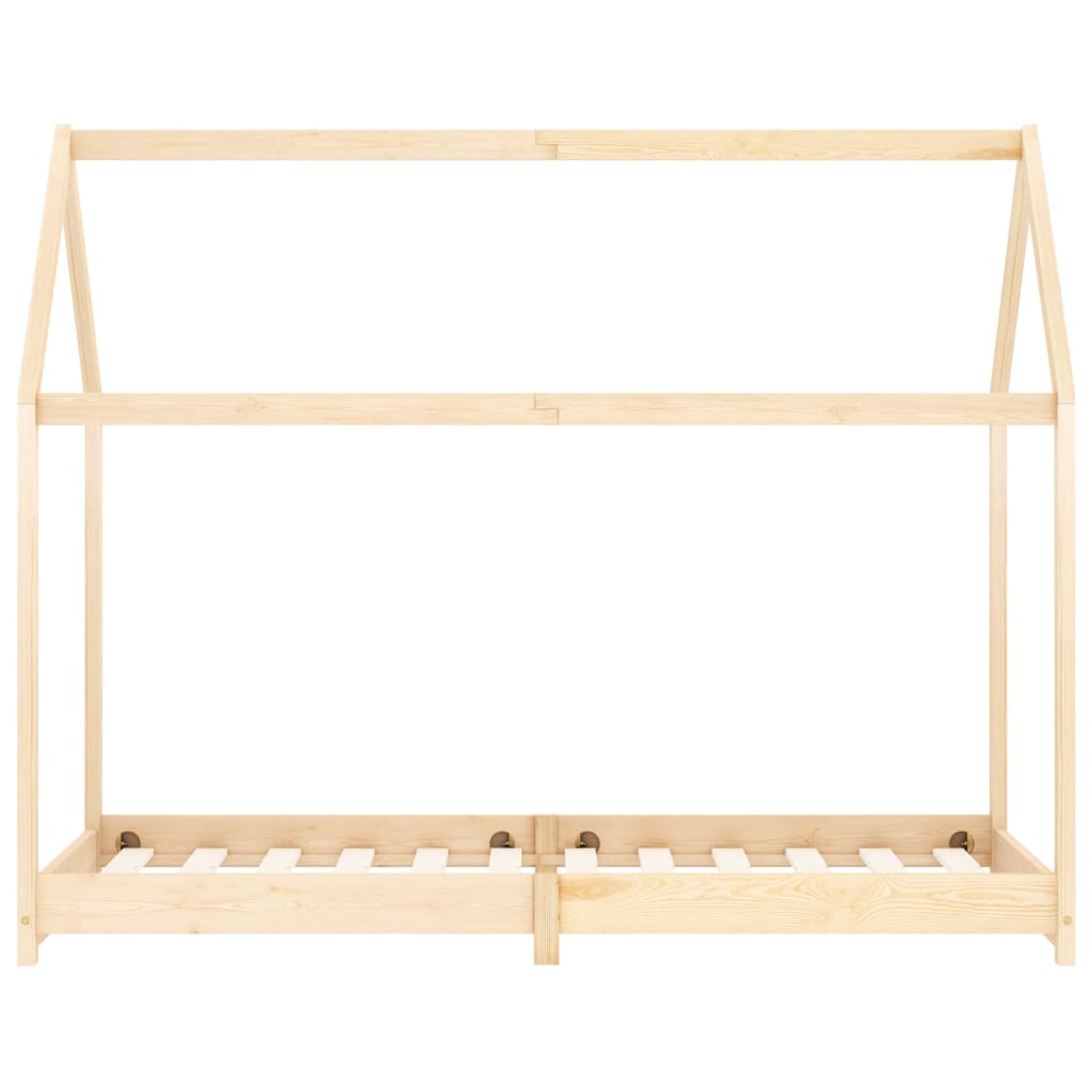Kinderbedframe massief grenenhout 90x200 cm is nu te koop bij PeponiXL, paradijselijk wonen!