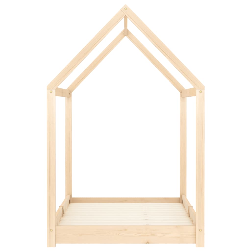 Kinderbedframe massief grenenhout 90x200 cm is nu te koop bij PeponiXL, paradijselijk wonen!