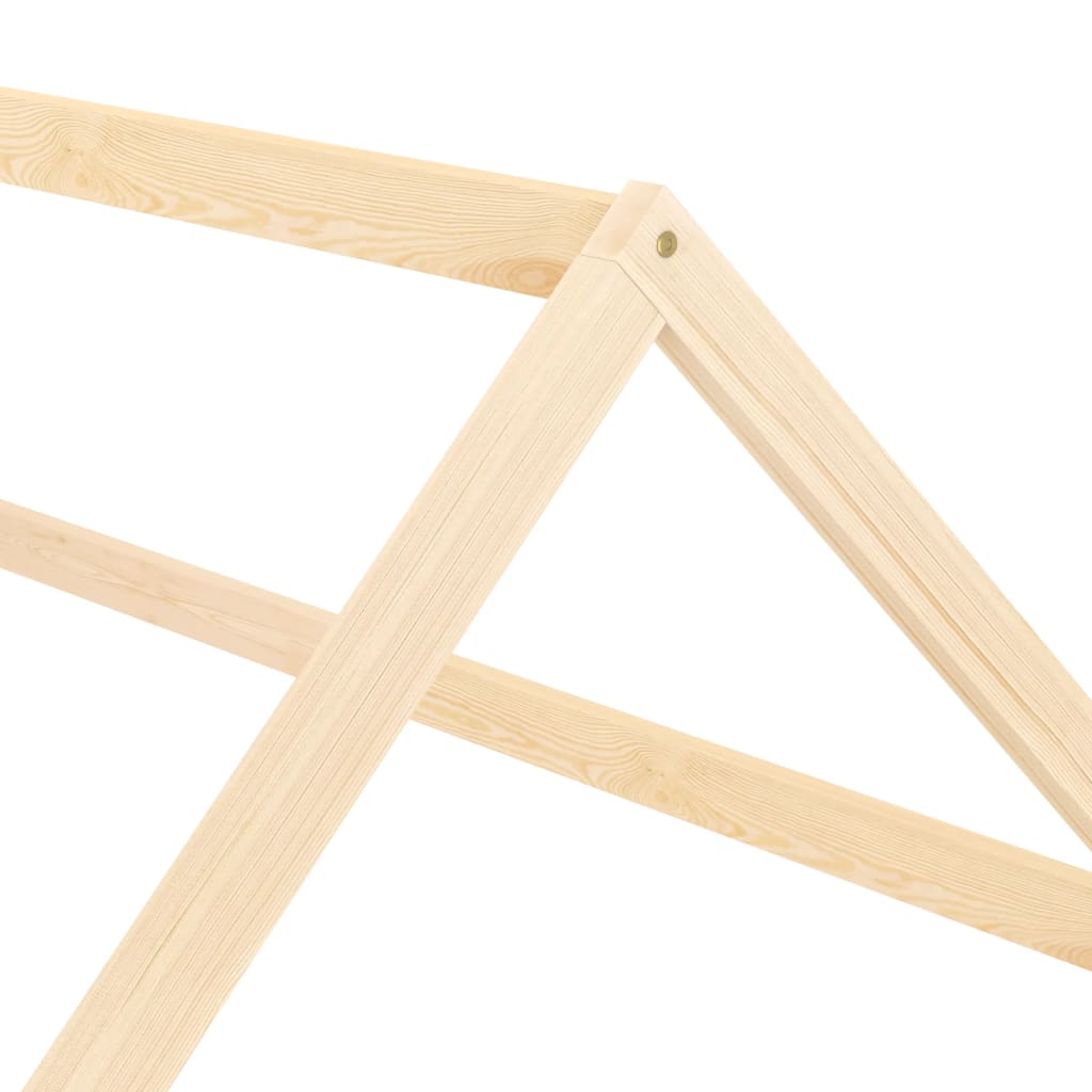 Kinderbedframe massief grenenhout 90x200 cm is nu te koop bij PeponiXL, paradijselijk wonen!