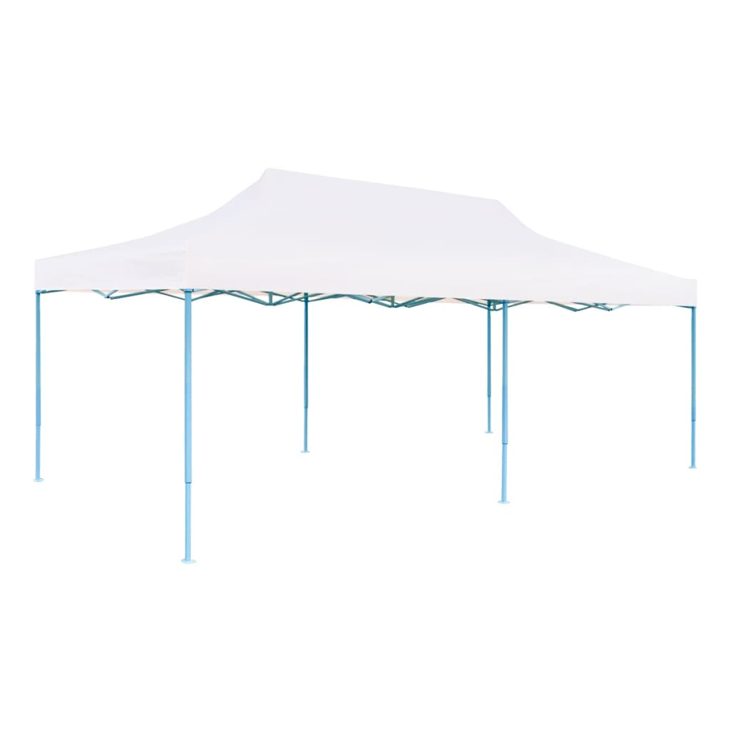 Partytent pop-up met zijwanden 3x6 m staal wit is nu te koop bij PeponiXL, paradijselijk wonen!