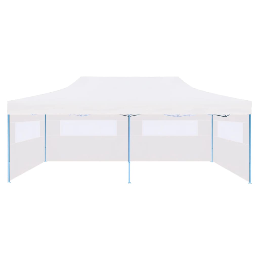 Partytent pop-up met zijwanden 3x6 m staal wit is nu te koop bij PeponiXL, paradijselijk wonen!