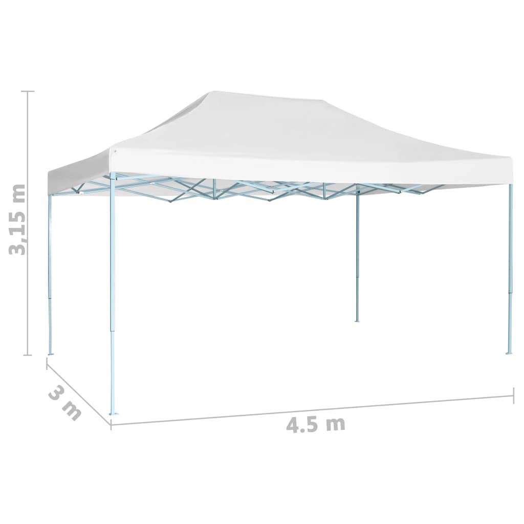 Partytent inklapbaar 3x4,5 m wit is nu te koop bij PeponiXL, paradijselijk wonen!