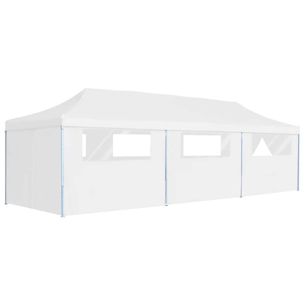 Partytent pop-up met 8 zijwanden 3x9 m wit is nu te koop bij PeponiXL, paradijselijk wonen!