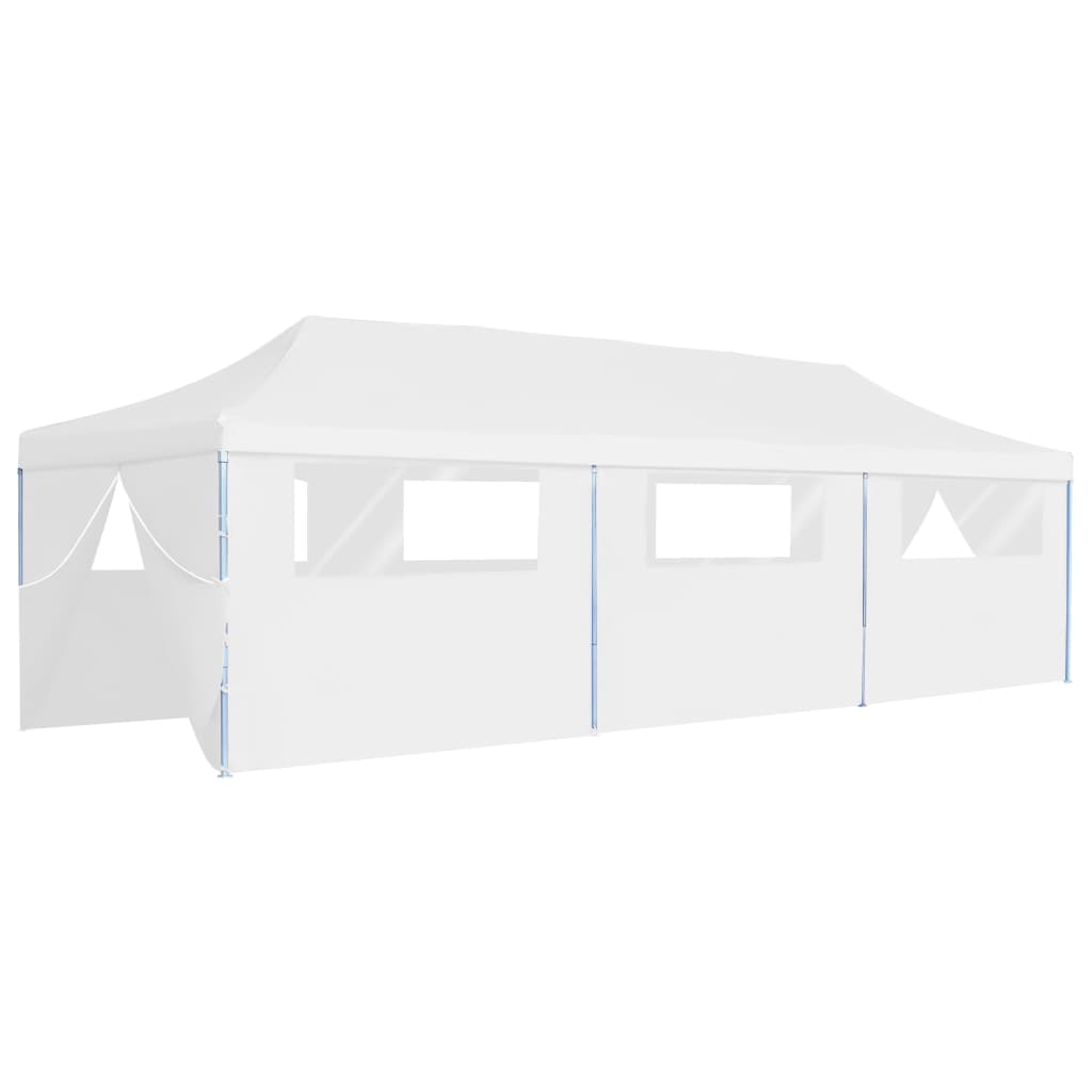 Partytent pop-up met 8 zijwanden 3x9 m wit is nu te koop bij PeponiXL, paradijselijk wonen!