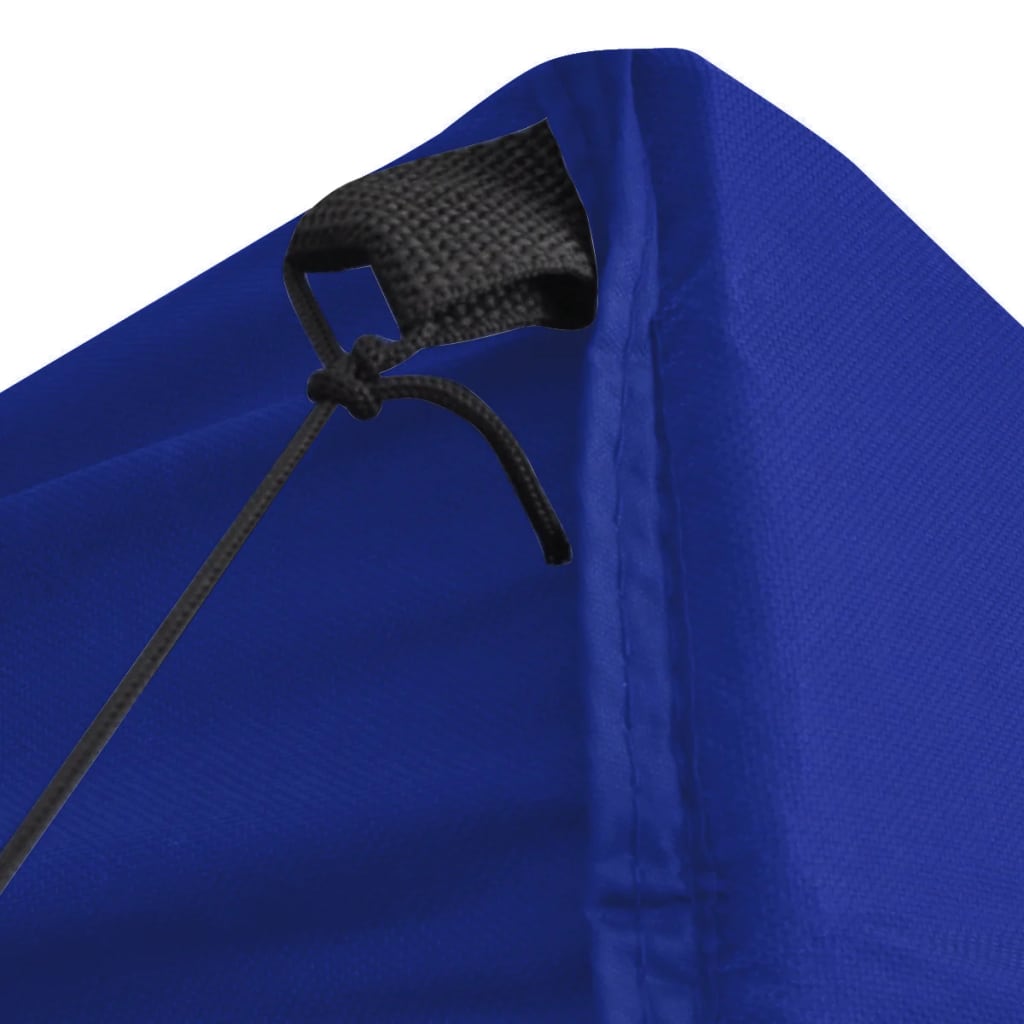 Partytent met 4 zijwanden inklapbaar 2x2 m staal blauw is nu te koop bij PeponiXL, paradijselijk wonen!