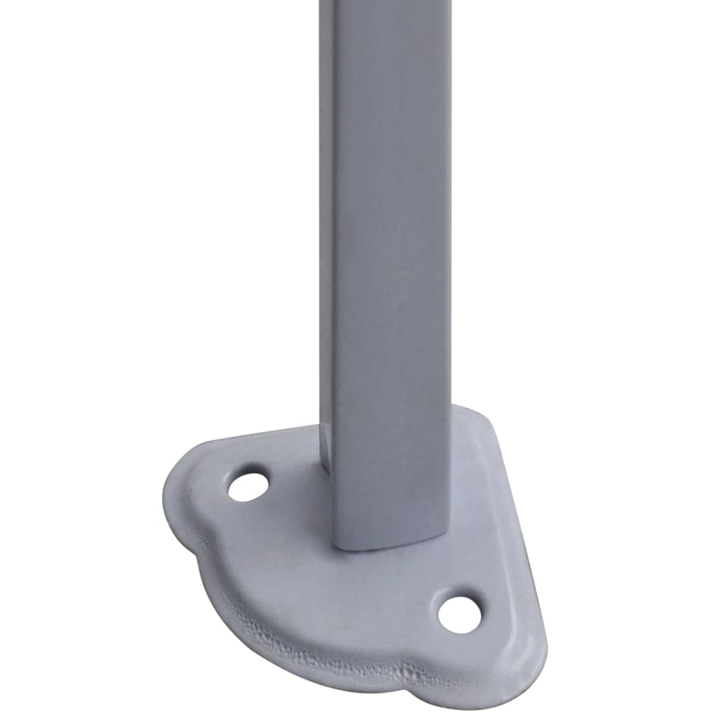 Partytent met 2 zijwanden inklapbaar 2x2 m staal crème is nu te koop bij PeponiXL, paradijselijk wonen!