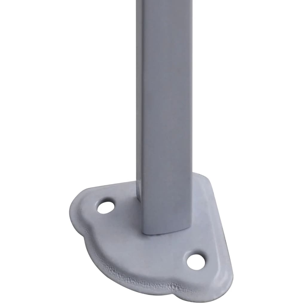 Partytent met 4 zijwanden inklapbaar 2x2 m staal antraciet is nu te koop bij PeponiXL, paradijselijk wonen!