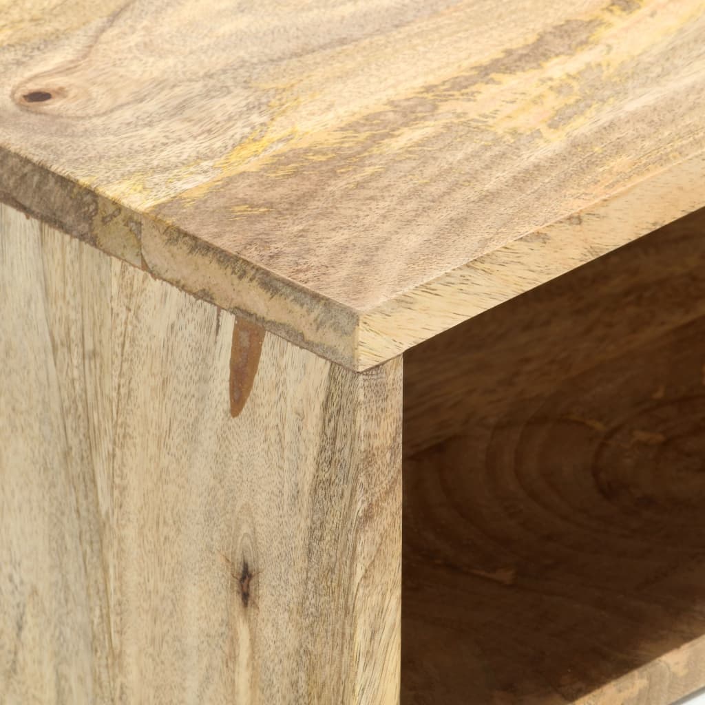 Tv-meubel 110x35x48 cm massief mangohout is nu te koop bij PeponiXL, paradijselijk wonen!