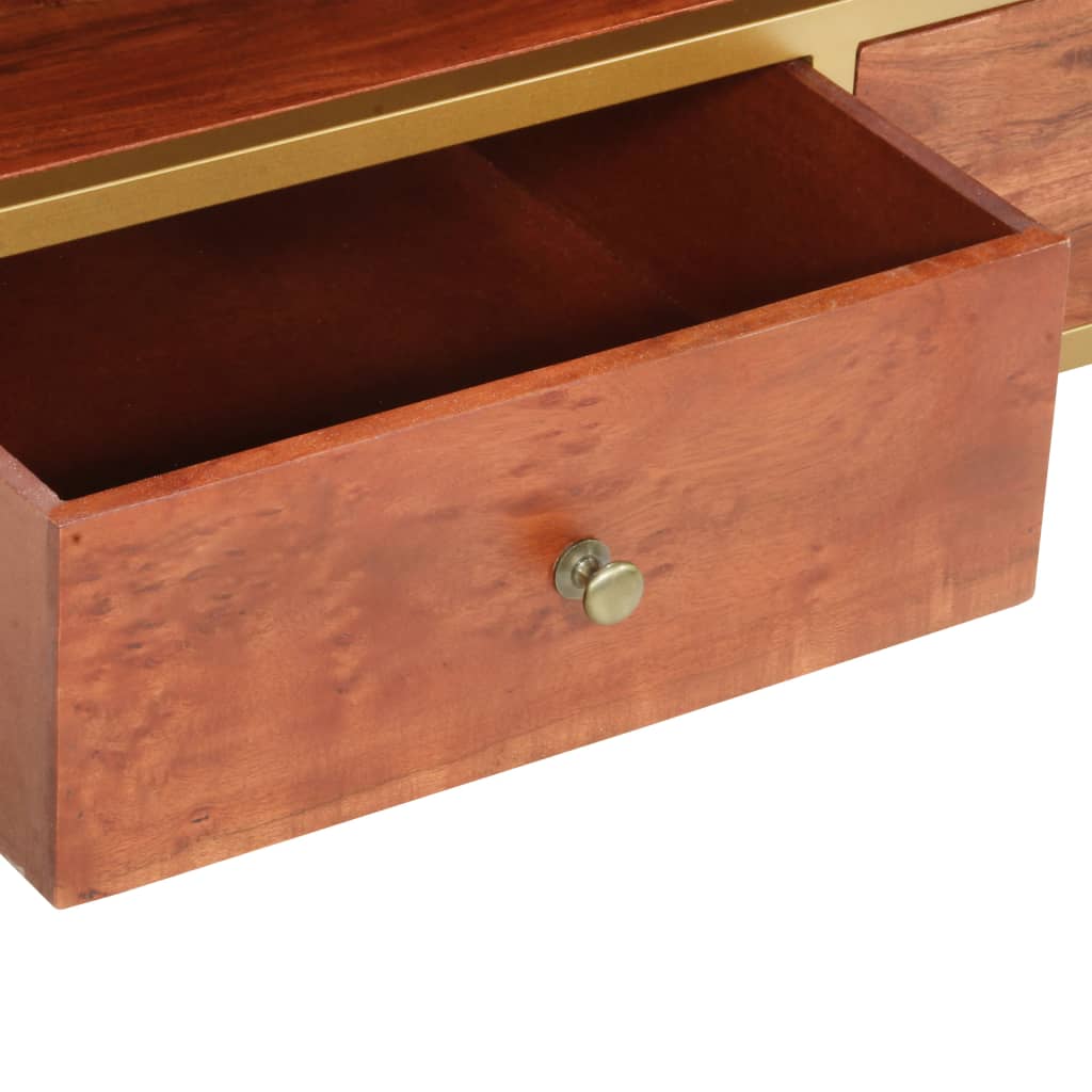 Salontafel 90x50x40 cm massief acaciahout is nu te koop bij PeponiXL, paradijselijk wonen!