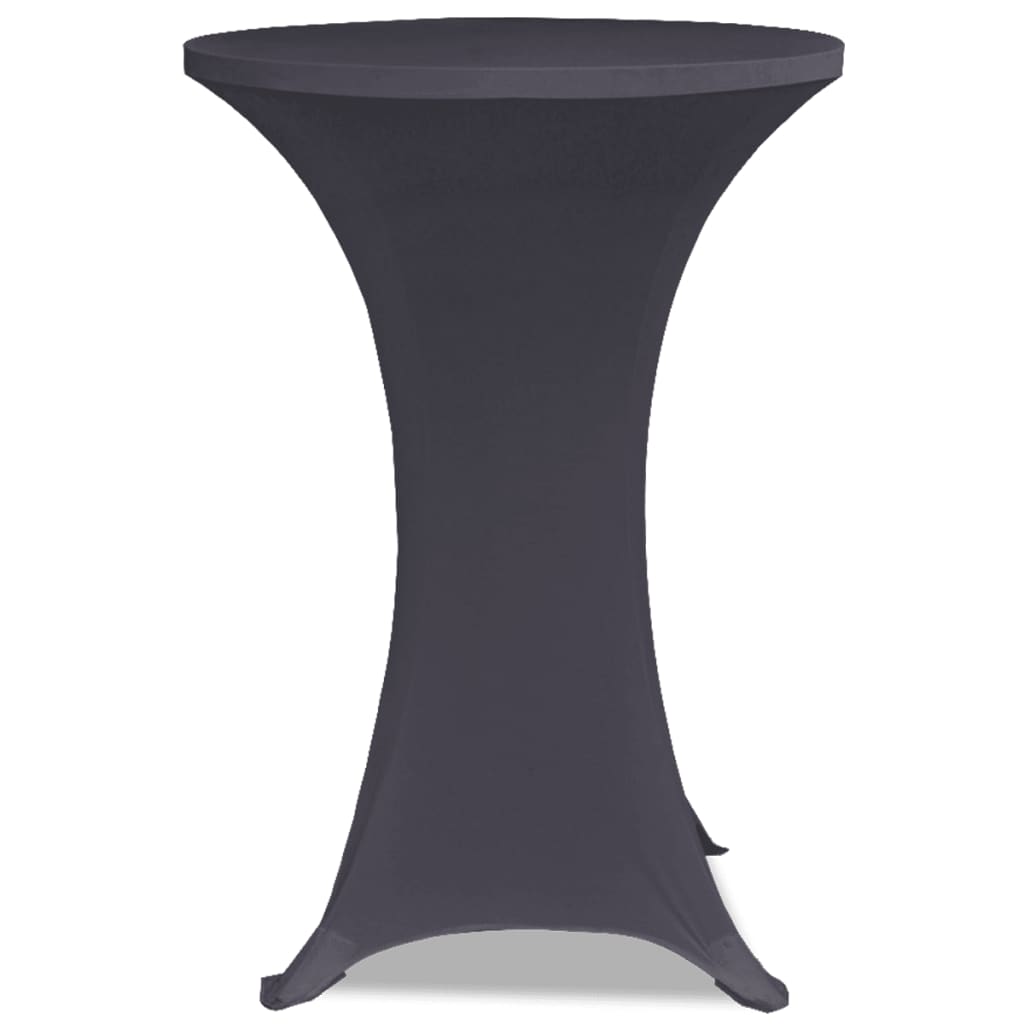 Tafelhoes stretch 4 st 60 cm antraciet is nu te koop bij PeponiXL, paradijselijk wonen!