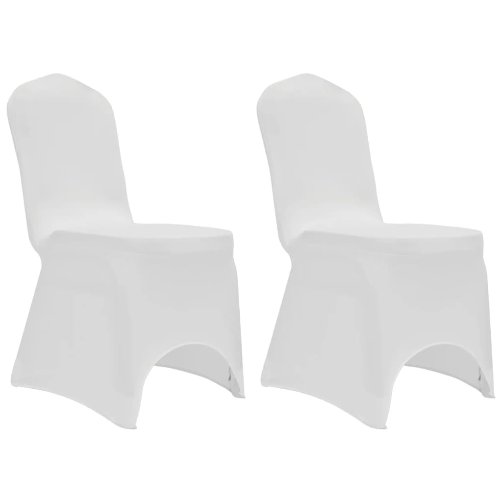 Stoelhoezen stretch 12 st wit is nu te koop bij PeponiXL, paradijselijk wonen!