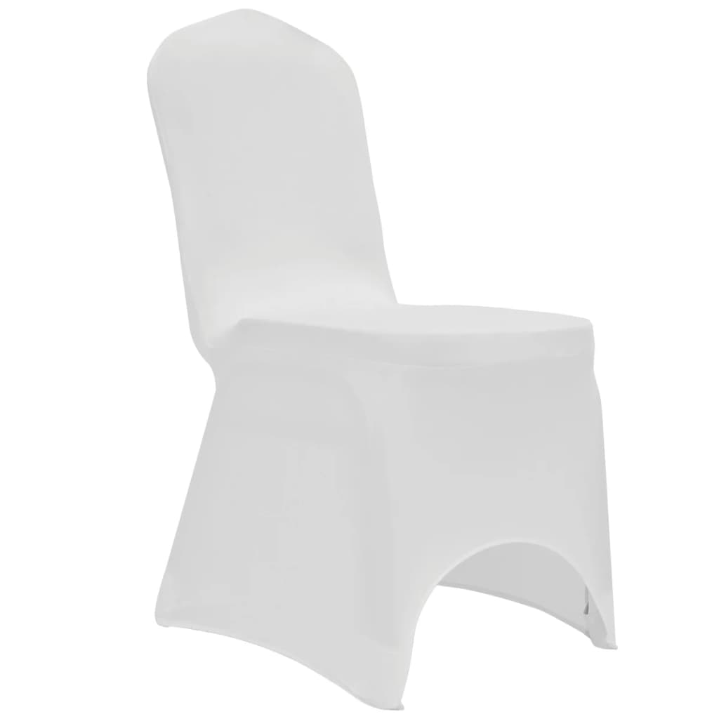 Stoelhoezen stretch 12 st wit is nu te koop bij PeponiXL, paradijselijk wonen!