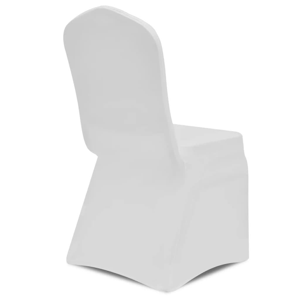 Stoelhoezen stretch 12 st wit is nu te koop bij PeponiXL, paradijselijk wonen!
