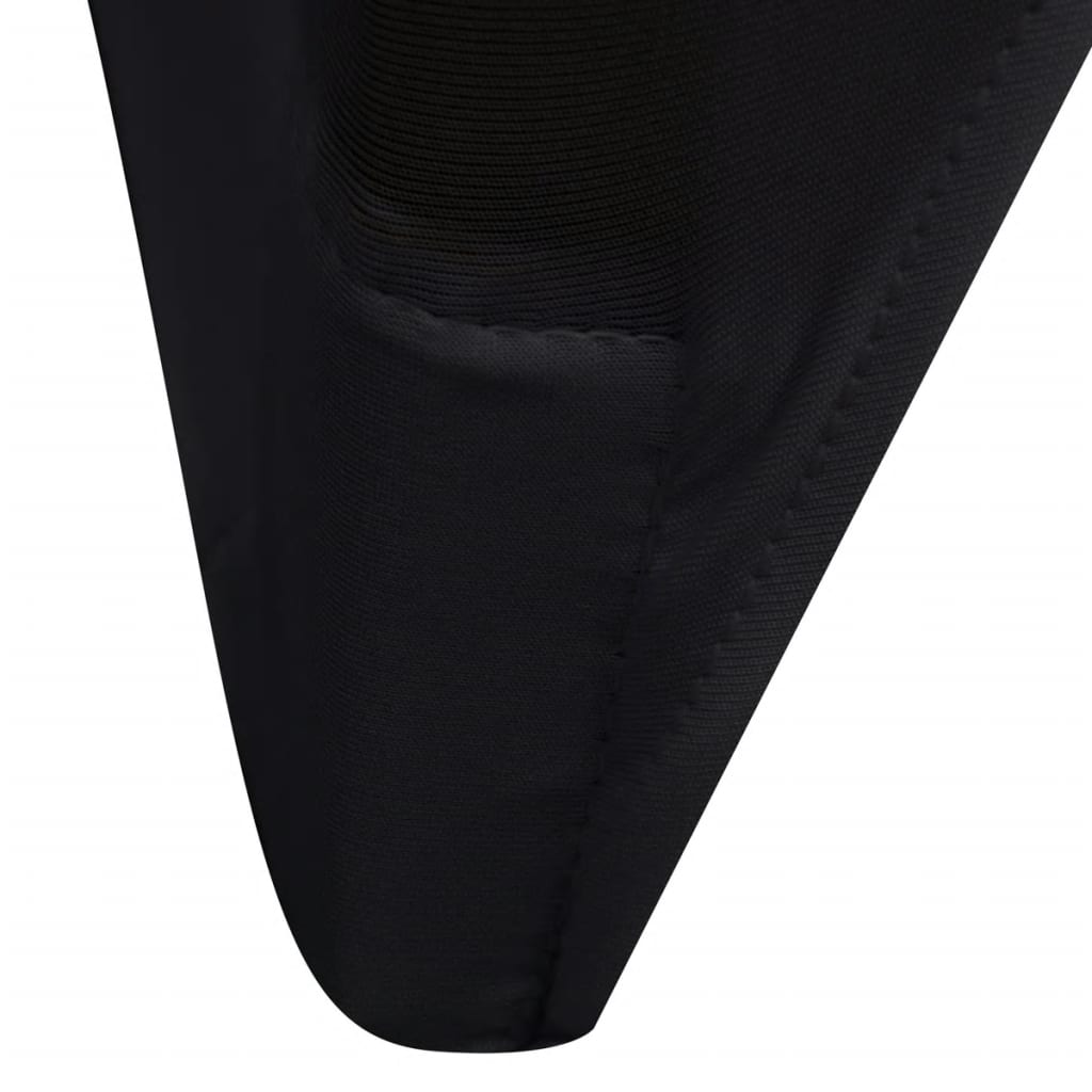 Stoelhoezen stretch 12 st zwart is nu te koop bij PeponiXL, paradijselijk wonen!