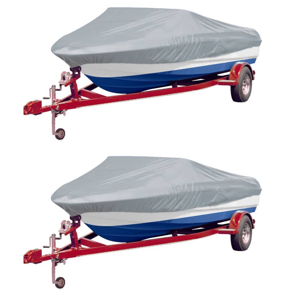 Boothoezen 2 st 488-564x239 cm grijs is nu te koop bij PeponiXL, paradijselijk wonen!