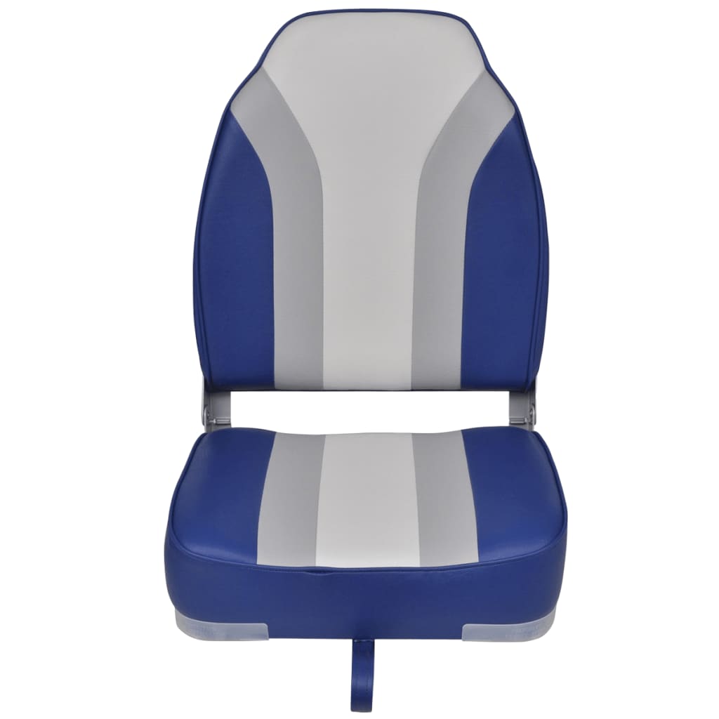 Bootstoelen inklapbaar 2 st met hoge rugleuning is nu te koop bij PeponiXL, paradijselijk wonen!