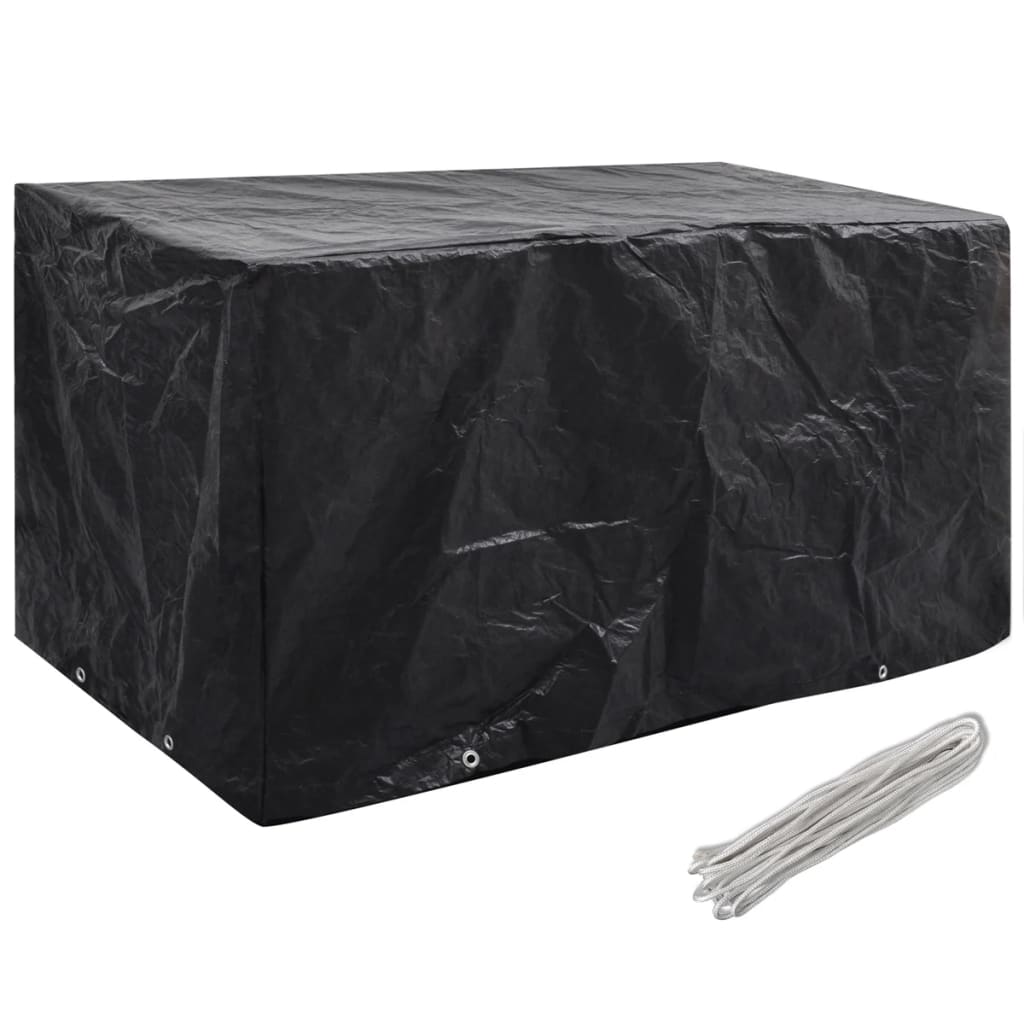 Tuinmeubelhoezen 2 st 8 ogen 180x70x90 cm is nu te koop bij PeponiXL, paradijselijk wonen!
