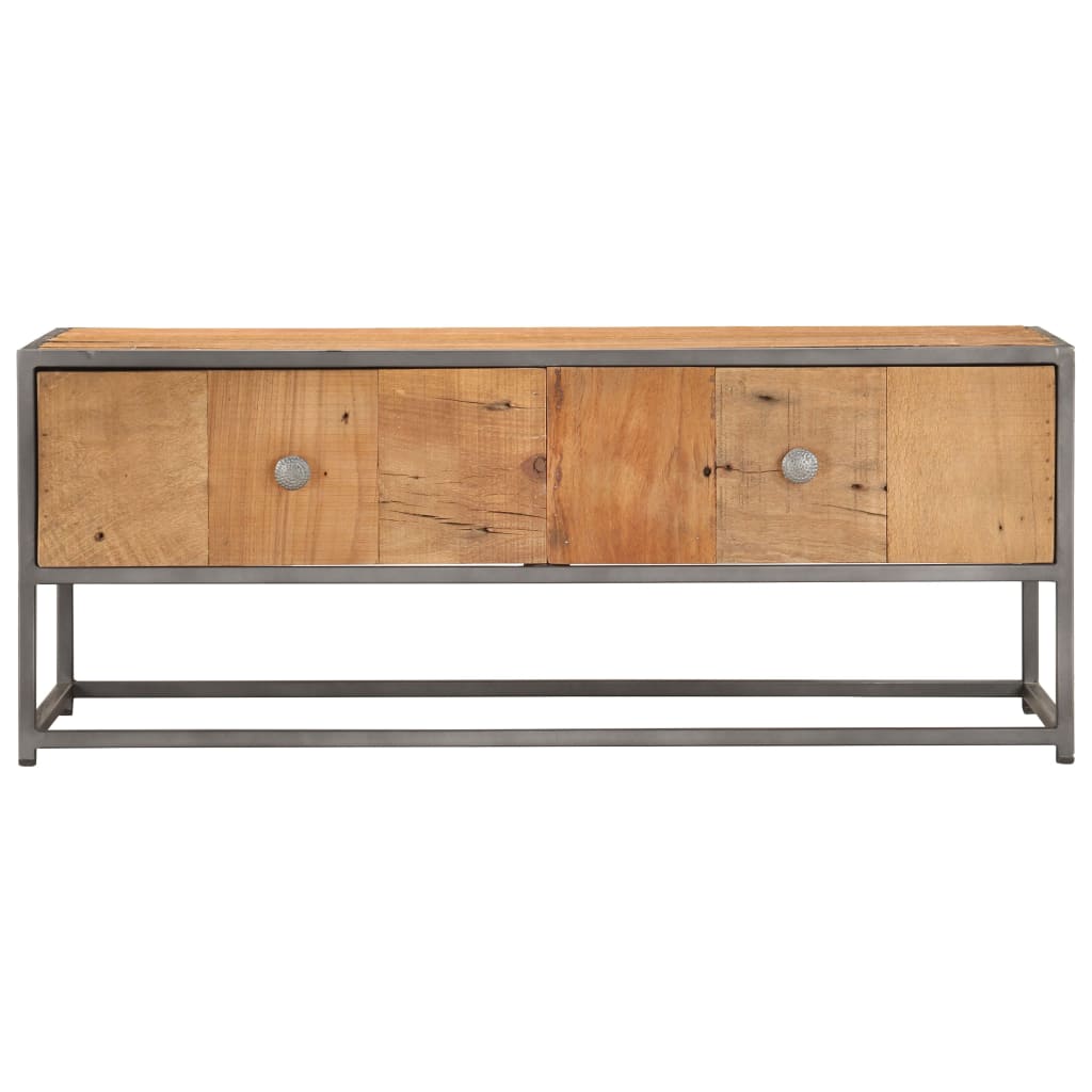 Salontafel 90x50x35 cm massief gerecycled hout is nu te koop bij PeponiXL, paradijselijk wonen!