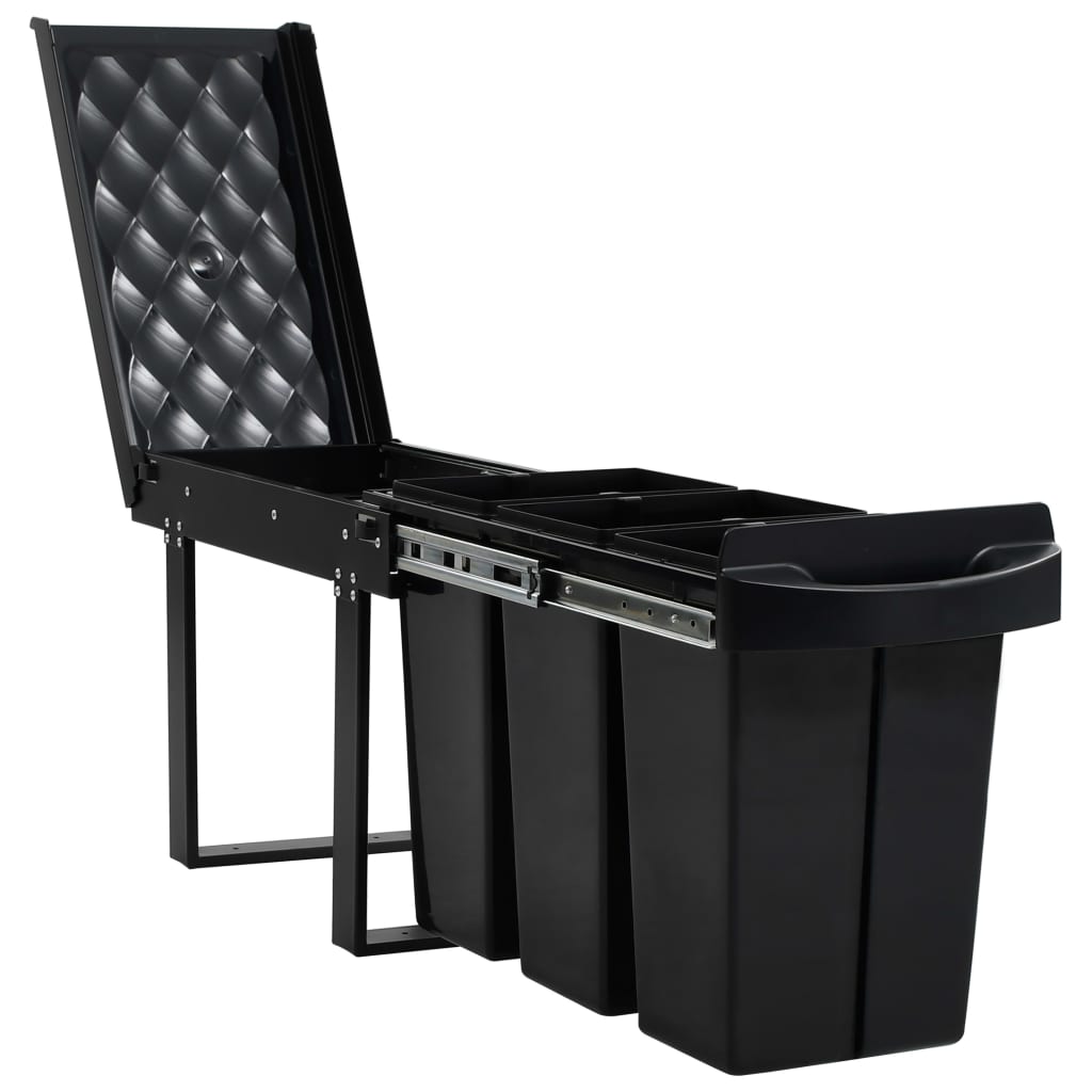 Inbouwprullenbak uittrekbaar soft-close 36 L is nu te koop bij PeponiXL, paradijselijk wonen!